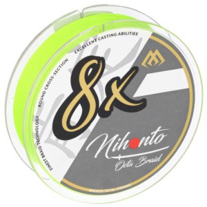Plecionka Mikado Nihonto Octa Braid 0,23 150m FLUO