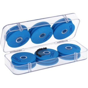 Pudełko ze szpulkami na przypony 6szt. EVA MIKADO