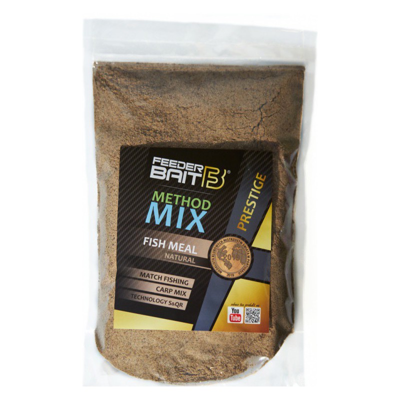 Zanęta Method MIX FEEDER BAIT PRESTIGE FISH MEAL NATURAL