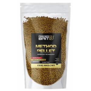 Micro Pellet 2mm FEEDER BAIT KWAS MASŁOWY