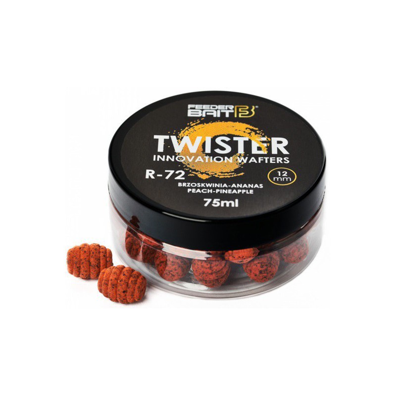 Twister Wafters 12mm Feeder Bait R72 - Brzoskwinia i Ananas