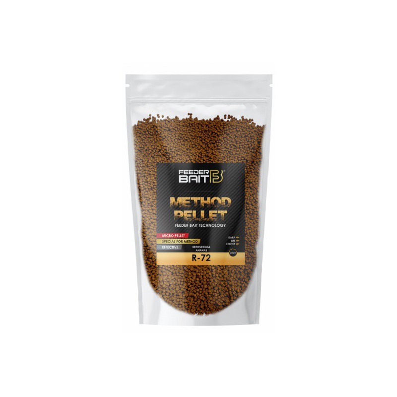 Micro Pellet 2mm FEEDER BAIT R72 BRZOSKWINIA I ANANAS