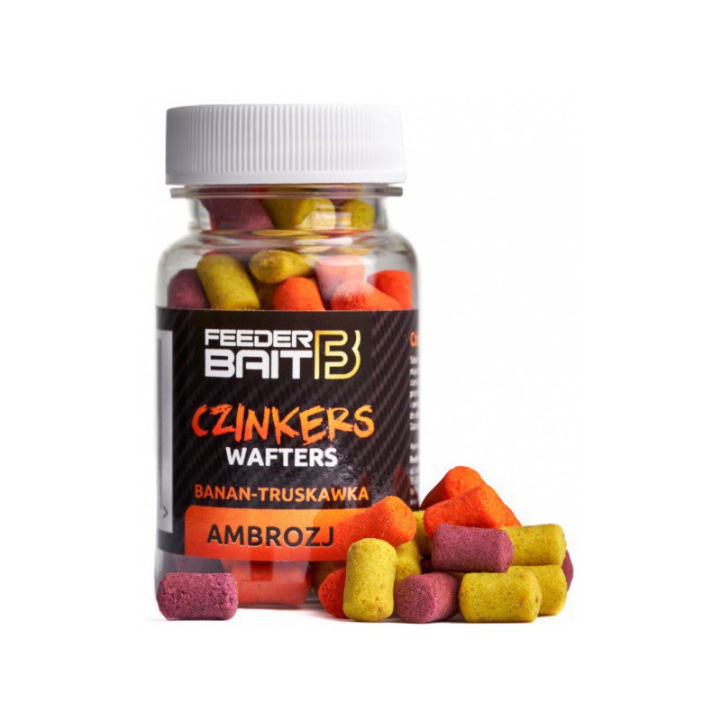 Czinkers Wafters 8mm Feeder Bait Ambrozja - Banan i Truskawka