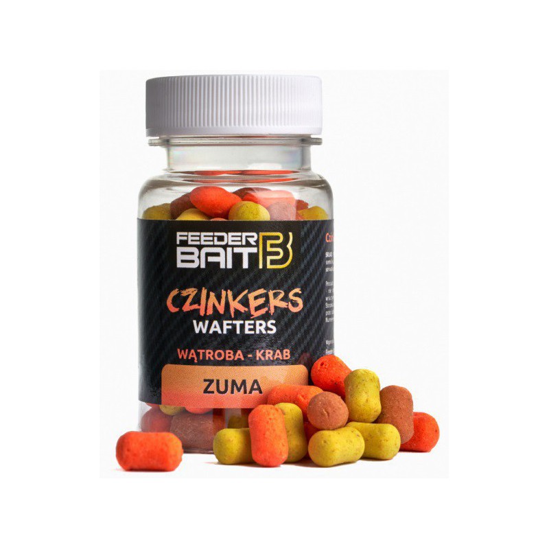 Czinkers Wafters 8mm Feeder Bait Zuma - Wątroba i Krab