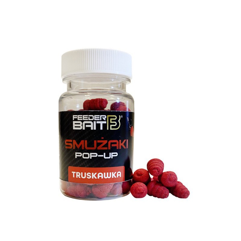 Pellet Dumbels Smużak Feeder Bait Truskawka