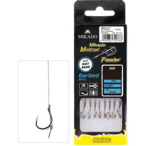 Haczyki plecionka Method Feeder MIKADO 8szt Igła 6