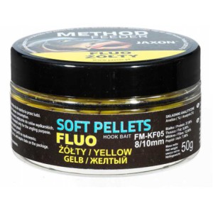 PELLET DUMBELS JAXON SOFT 8/10MM ŻÓŁTY 50G FM-KF05
