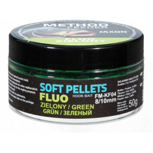 PELLET DUMBELS JAXON SOFT 8/10MM ZIELONY 50G FM-KF04