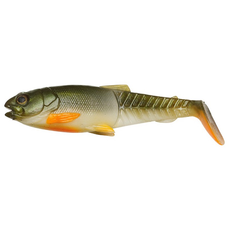 GUMA KOPYTO SAVAGE GEAR CRAFT CANNIBAL 8.5CM 7G OLIVE PEARL HOT ORANGE