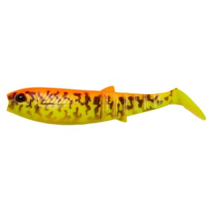 GUMA KOPYTO SAVAGE GEAR CANNIBAL 8CM 5G BURBOT GOLDEN AMBULANCE