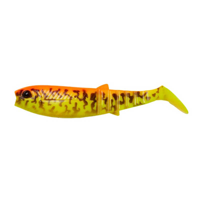 GUMA KOPYTO SAVAGE GEAR CANNIBAL 8CM 5G BURBOT GOLDEN AMBULANCE