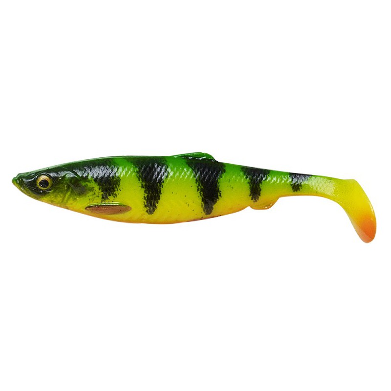 GUMA KOPYTO SAVAGE GEAR 4D HERRING SHAD 13CM 17G FIRETIGER
