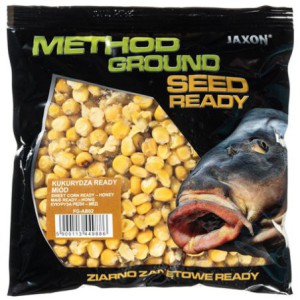 KUKURYDZA JAXON METHOD GROUND READY MIÓD 0,5KG