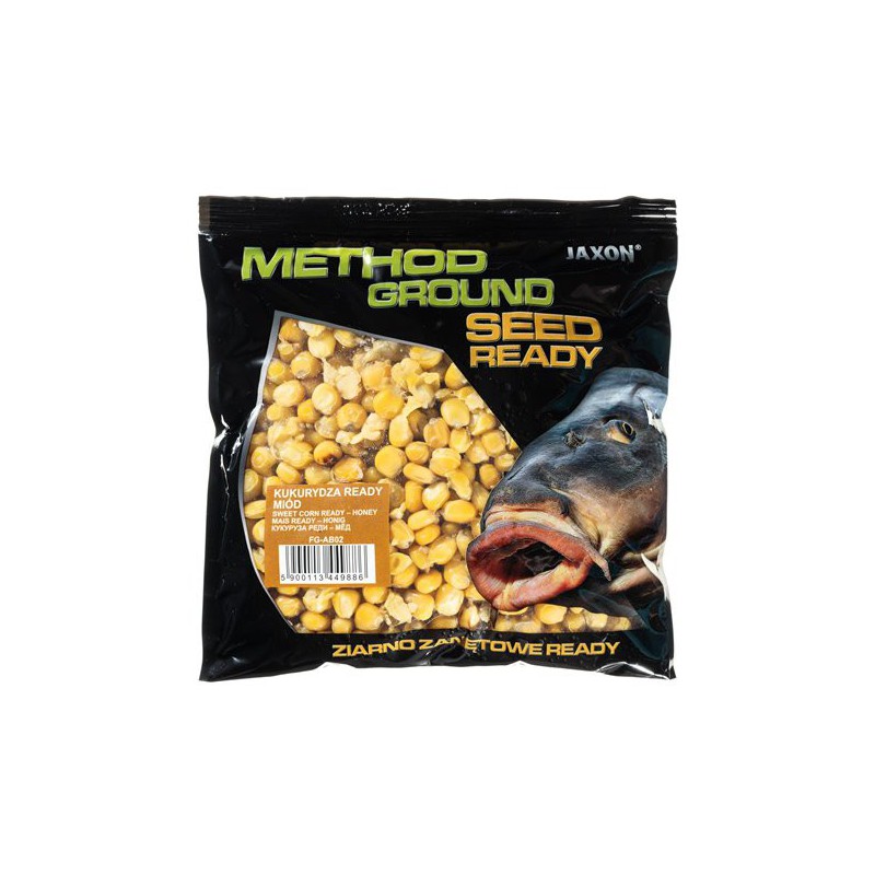 KUKURYDZA JAXON METHOD GROUND READY MIÓD 0,5KG