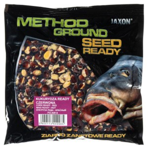 KUKURYDZA JAXON METHOD GROUND READY CZERWONA 0,5KG
