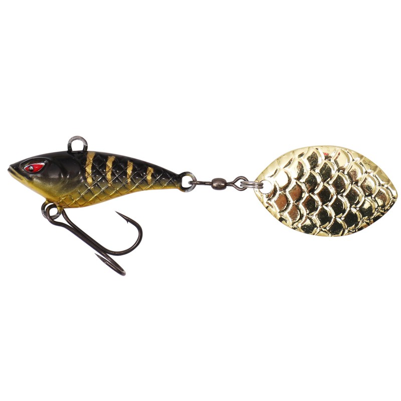 WIRUJĄCY OGONEK MIKADO M-TAIL 12g BLACK TIGER