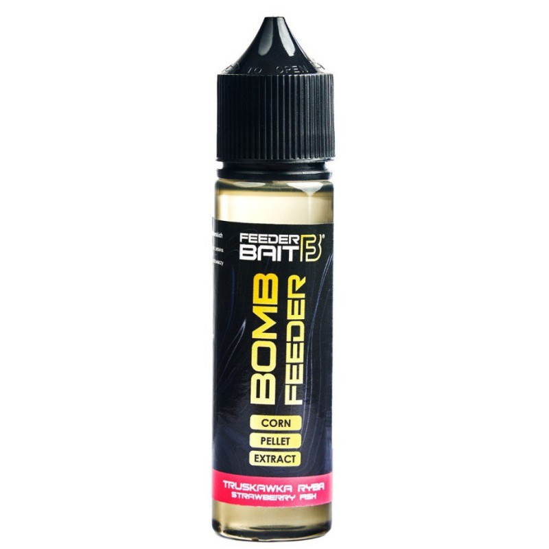 Feeder Bait Bomb Pellet Waggler - Truskawka i Ryba 60ml