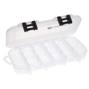 PUDEŁKO MIKADO NA PRZYNĘTY 25.4x12.8x3.3cm Z PRZEGRÓDKAMI