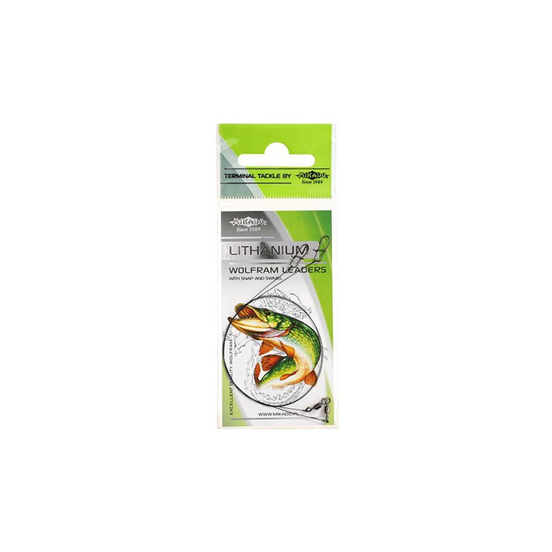 PRZYPON WOLFRAMOWY MIKADO - 35cm 10kg 2szt.