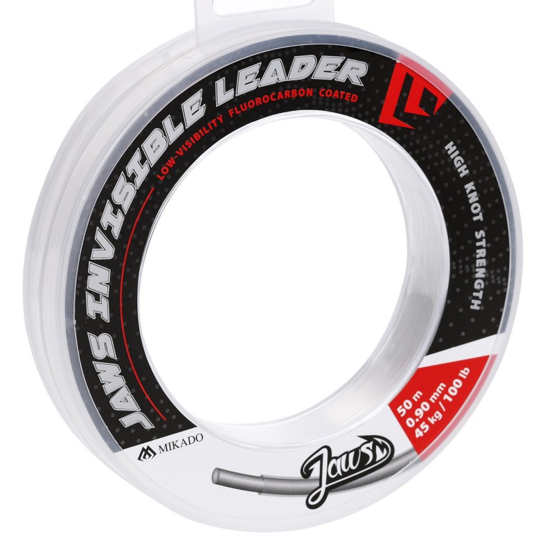 MATERIAŁ PRZYPONOWY MIKADO JAWS INVISIBLE LEADER 0.90mm 50m 45kg