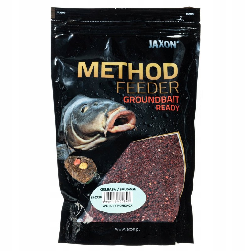Zanęta JAXON METHOD FEEDER READY KIEŁBASA 750g