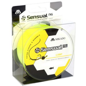 ŻYŁKA MIKADO SENSUAL N.G. CARP 0.40mm 26.5kg 600m - ŻÓŁTA