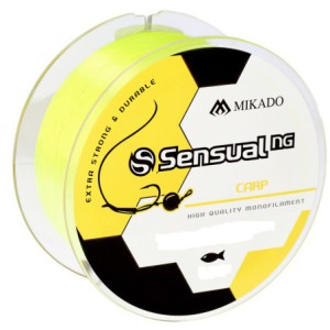 ŻYŁKA MIKADO SENSUAL N.G. CARP 0.40mm 26.5kg 600m - ŻÓŁTA