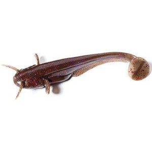 Przynęta FISHUP Catfish 2” 050 - Green Pumpkin Brown/Red & Purple