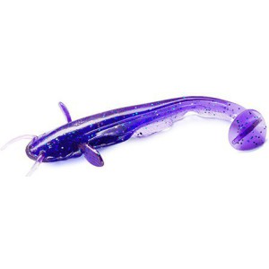 Przynęta FISHUP Catfish 2” 060 - Dark Violet/Peacock & Silver