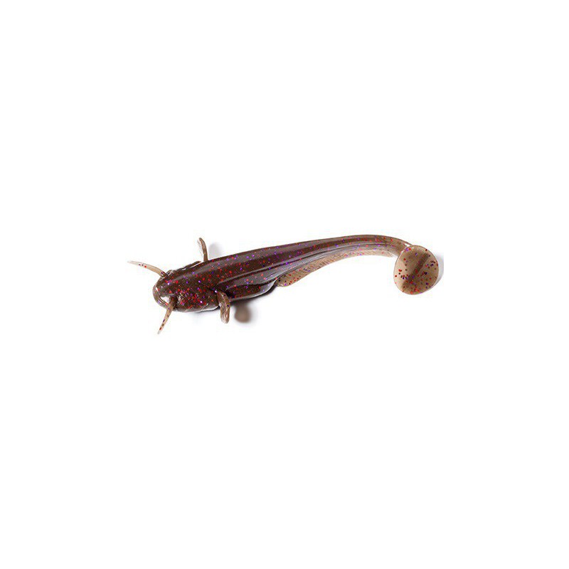Przynęta FISHUP Catfish 3” 050 - Green Pumpkin Brown/Red & Purple