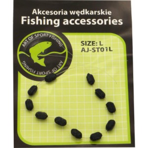STOPERY gumowe JAXON uniwersalne rozmiar L AJ-ST01L