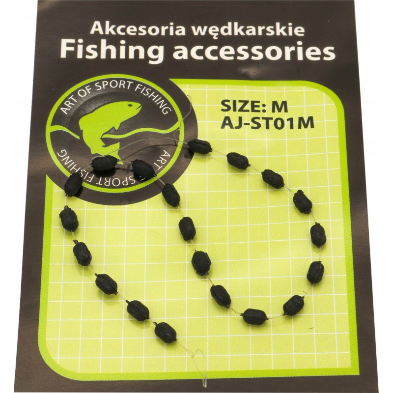 STOPERY gumowe JAXON uniwersalne rozmiar M AJ-ST01M