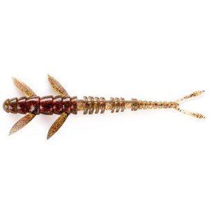 Przynęta FISHUP Flit 2” 045 - Green Pumpkin/Red & Black