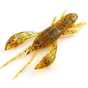 Przynęta FISHUP Real Craw 1.5” 036 - Caramel/Green & Black