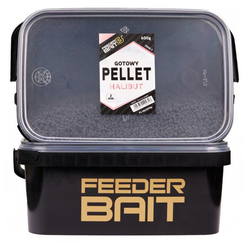 Pellet gotowy w wiaderku Feeder Bait 600g Halibut