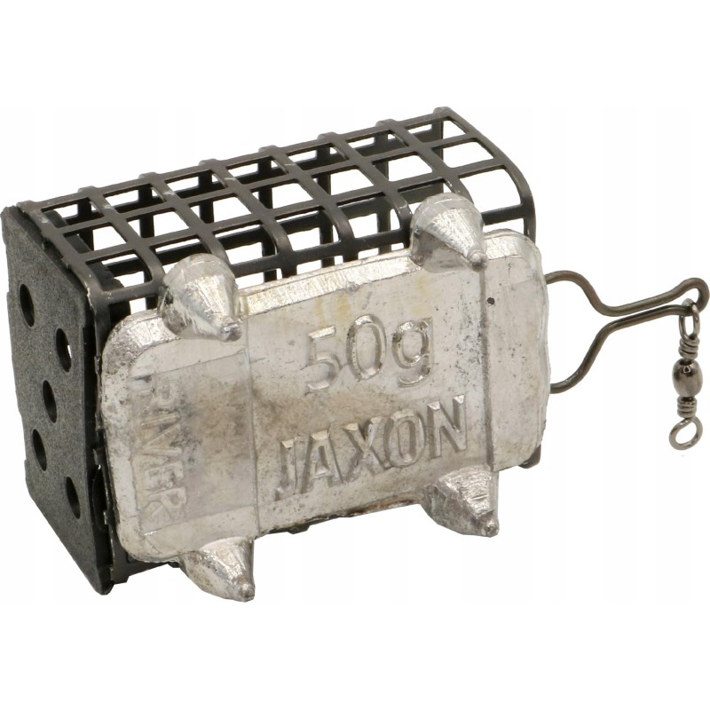 KOSZYK KOSZYCZEK ZANĘTOWY NA RZEKĘ JAXON RI 50g AV-RI050