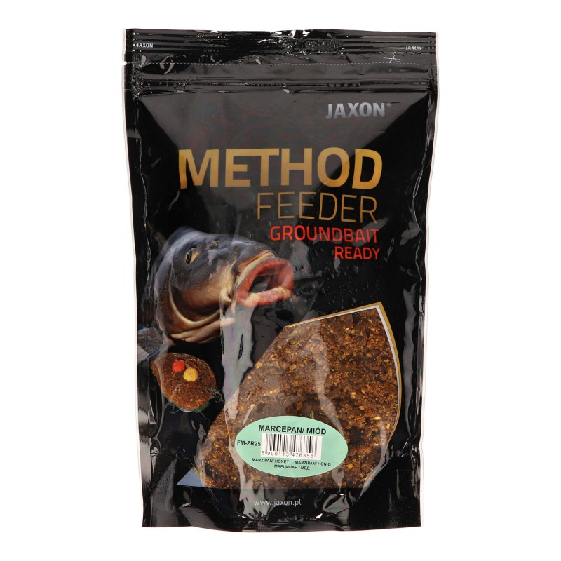 ZANĘTA JAXON METHOD FEEDER READY 750G MARCEPAN-MIÓD