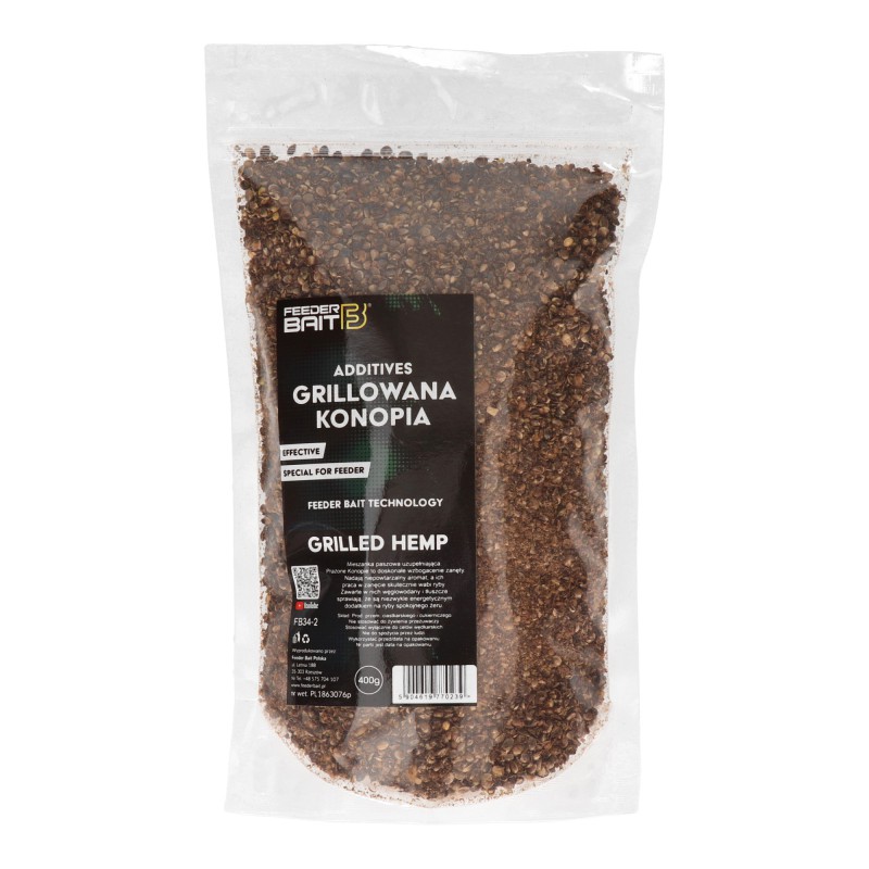 Dodatek zanętowy Feeder Bait Grillowana Konopia 400g