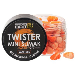 Mini Ślimak Twister Wafters Feeder Bait R72 - BRZOSKWINIA & ANANAS