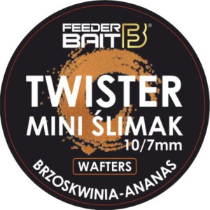 Mini Ślimak Twister Wafters Feeder Bait R72 - BRZOSKWINIA & ANANAS