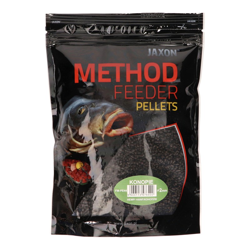 PELLET JAXON METHOD FEEDER 2MM KONOPIE 500G