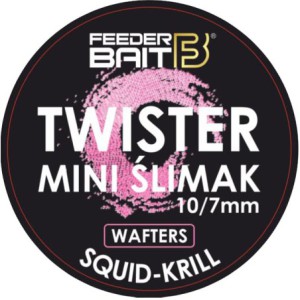 Mini Ślimak Twister Wafters Feeder Bait SQUID & KRILL