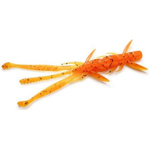 Przynęta FISHUP Shrimp 3” 049 - Orange Pumpkin/Black