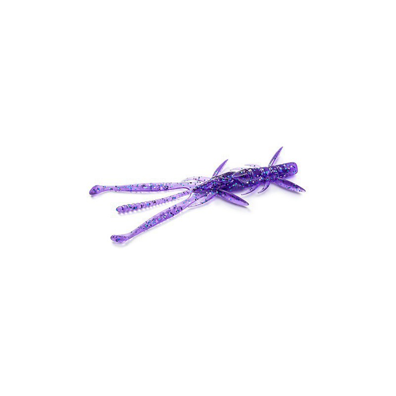Przynęta FISHUP Shrimp 3” 060 - Dark Violet/Peacock & Silver