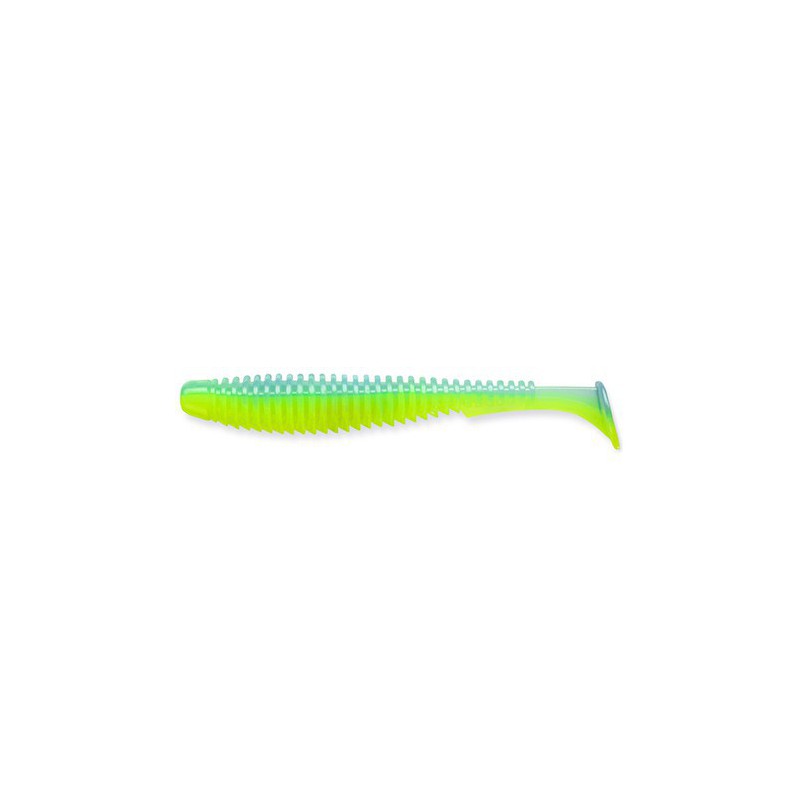 Przynęta FISHUP U-Shad 4” 206 - Sky/Chartreuse