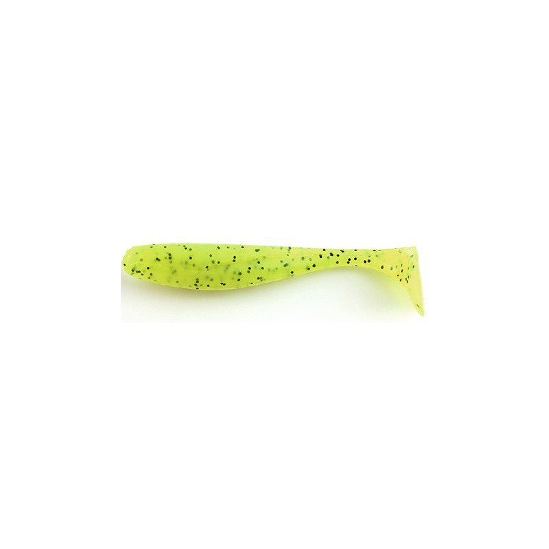 Przynęta FISHUP Wizzle Shad 2” 055 - Chartreuse/Black