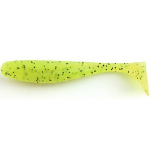 Przynęta FISHUP Wizzle Shad 3” 055 - Chartreuse/Black