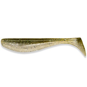 Przynęta FISHUP Wizzle Shad 3” 202 - Green Pumpkin/Pearl