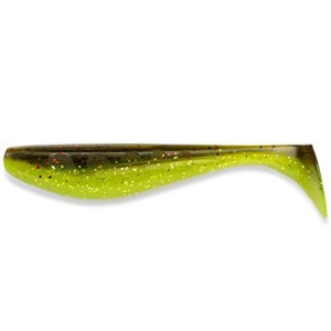 Przynęta FISHUP Wizzle Shad 3” 203 - Green Pumpkin/Flo Chartreuse