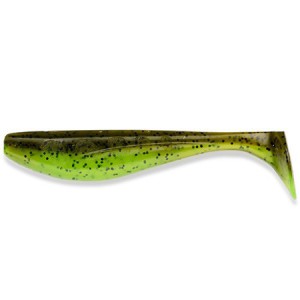 Przynęta FISHUP Wizzle Shad 3” 204 - Green Pumpkin/Chartreuse
